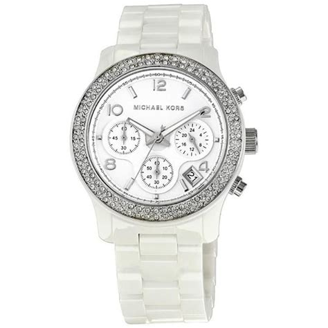 michael kors ceramic white watch band 20mm|glitz watch.